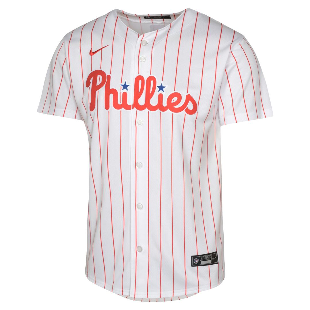 Philadelphia Phillies J.T. Realmuto Youth Home Limited Jersey - White