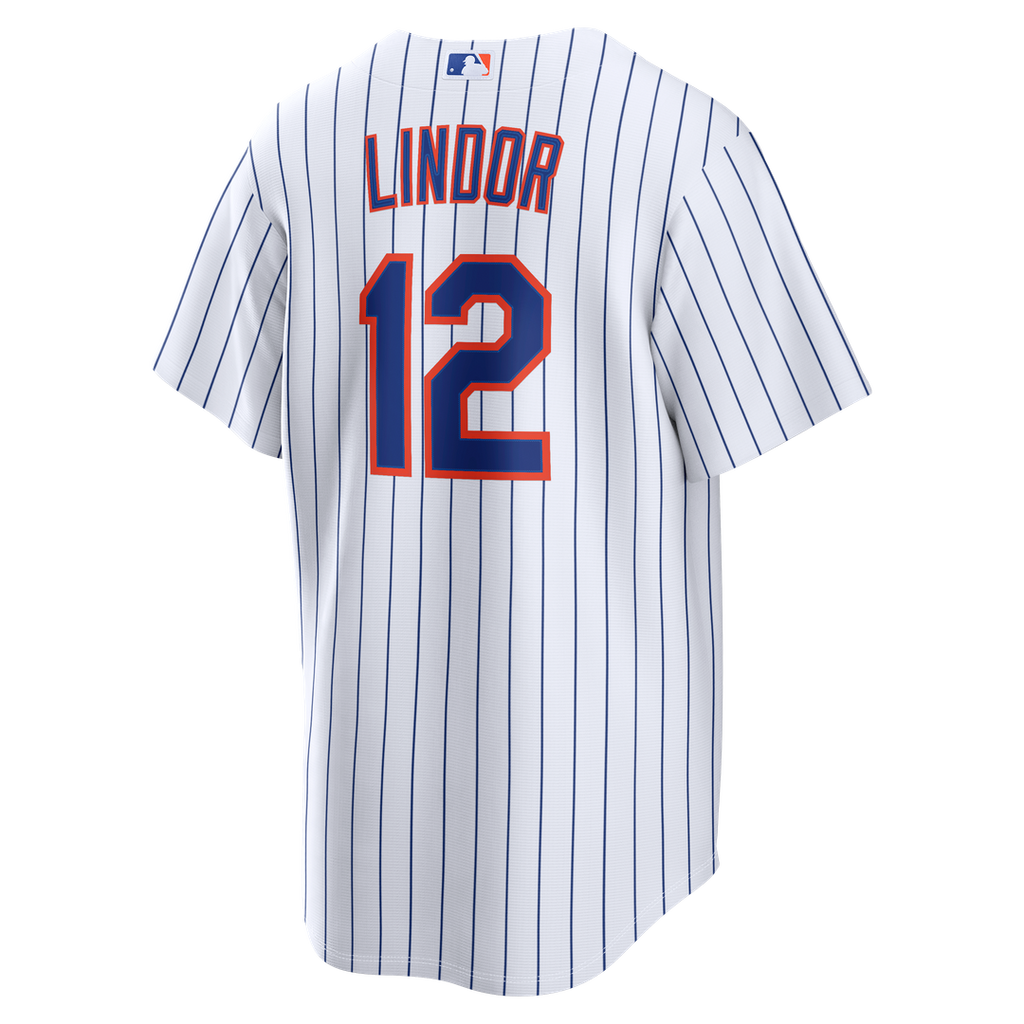 New York Mets Francisco Lindor Alternate Replica Jersey - Black