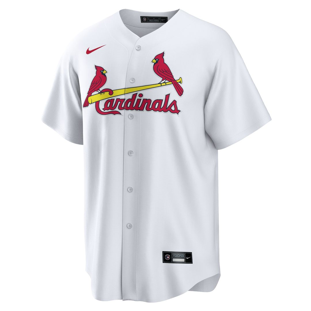 St. Louis Cardinals Home Replica Team Jersey - White