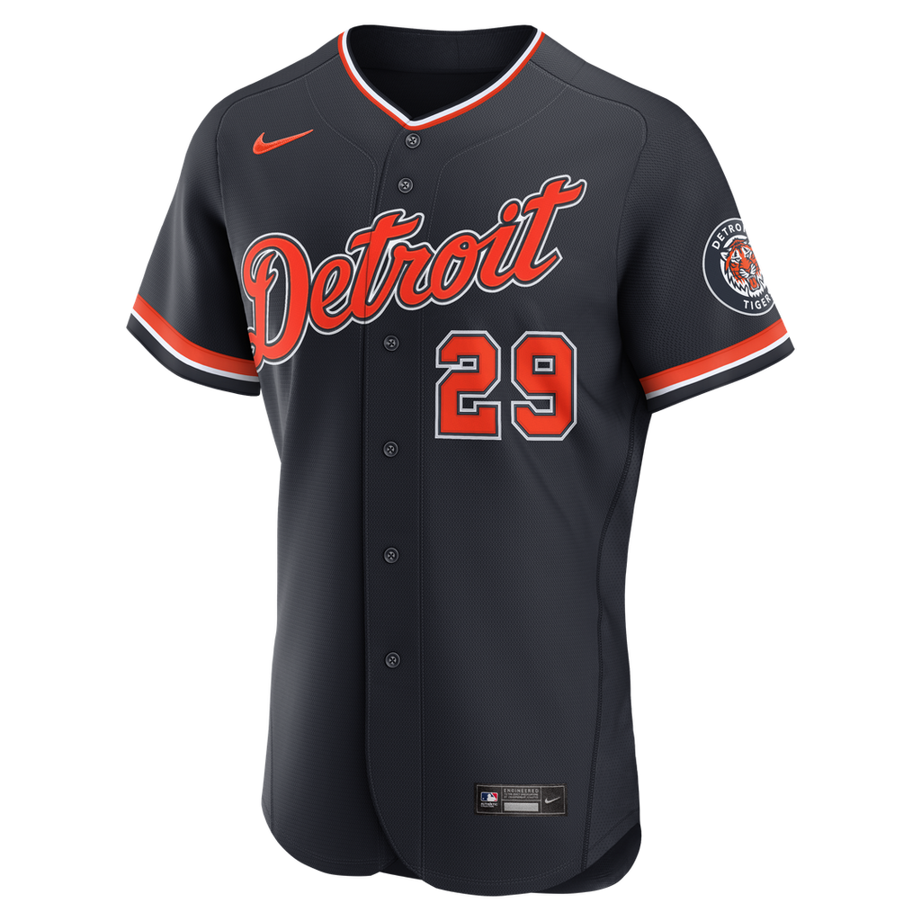 Detroit Tigers Tarik Skubal Alternate Awards Authentic Jersey - Navy