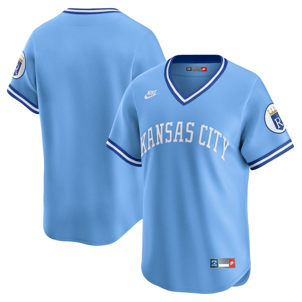 Kansas City Royals Cooperstown Limited Jersey - Light Blue