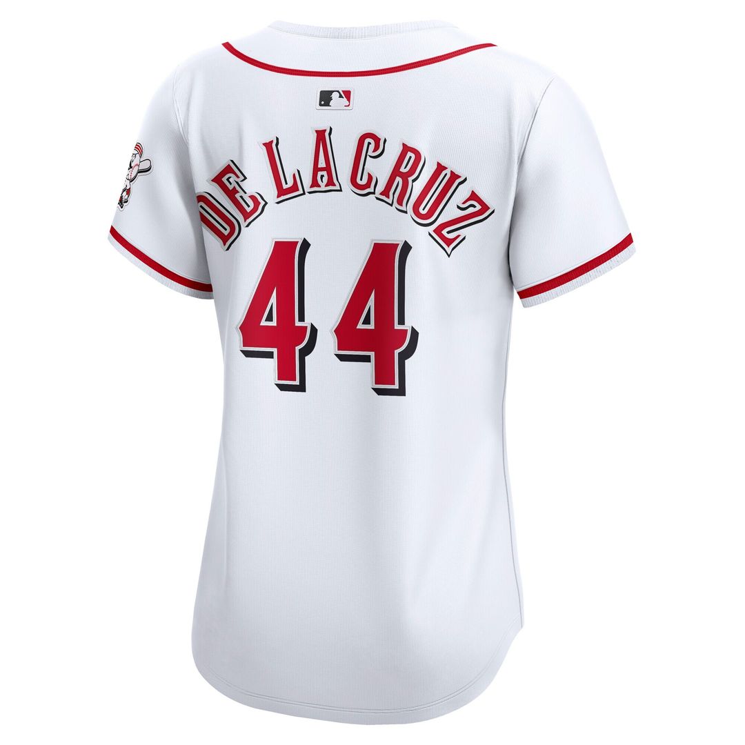 Cincinnati Reds Elly De La Cruz Women's Home Limited Jersey - White