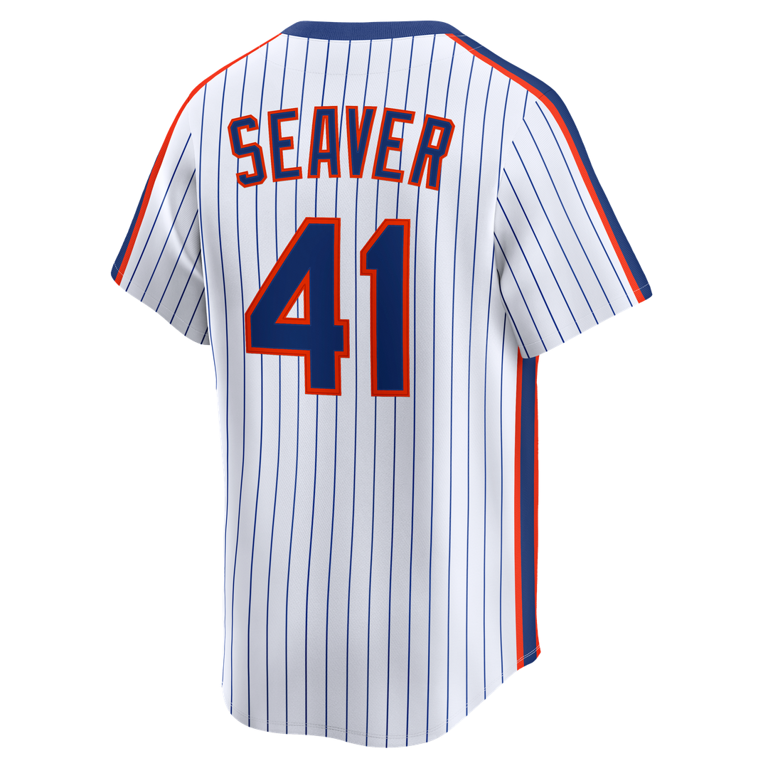 New York Mets Tom Seaver Cooperstown Limited Jersey - White