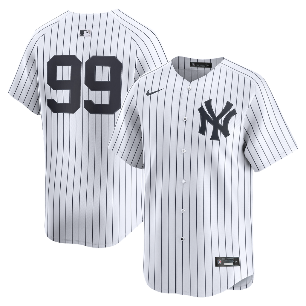 New York Yankees Aaron Judge Home Limited Jersey - White
