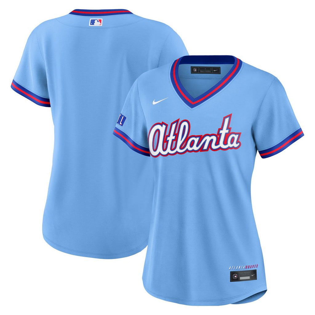 Atlanta Braves Women's 2026 City Connect Stadium Jersey - Powder Blue