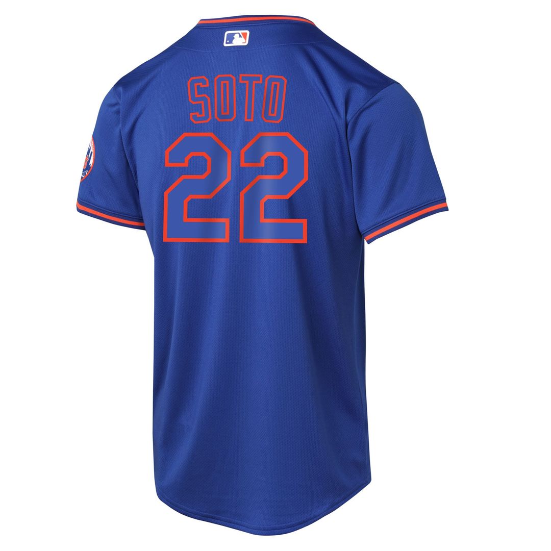 New York Mets Juan Soto Youth Home Limited Jersey - White