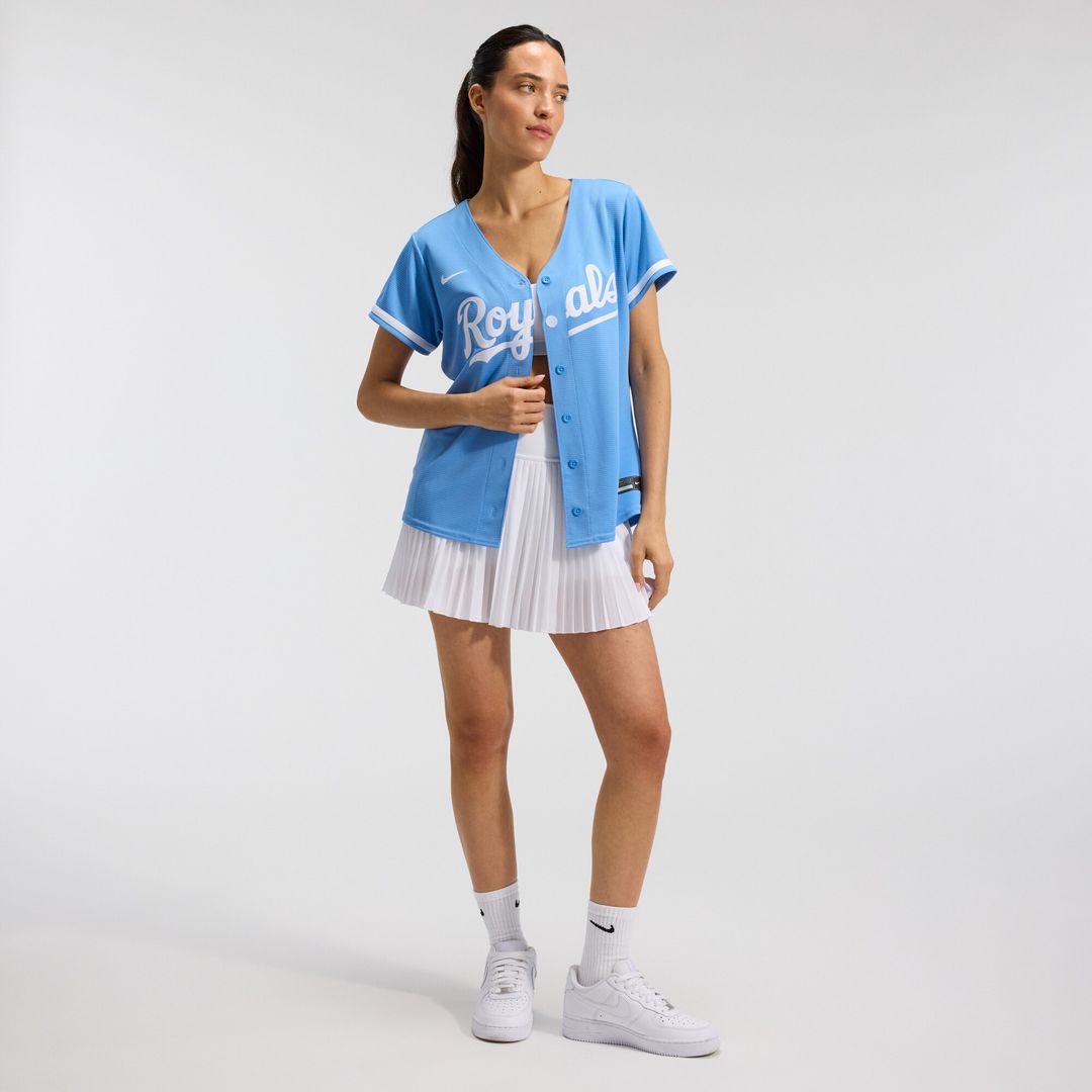 Kansas City Royals Women's Alternate Replica Team Logo Jersey - Light Blue