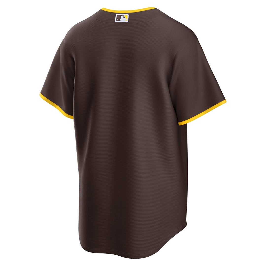San Diego Padres Road Replica Jersey - Brown