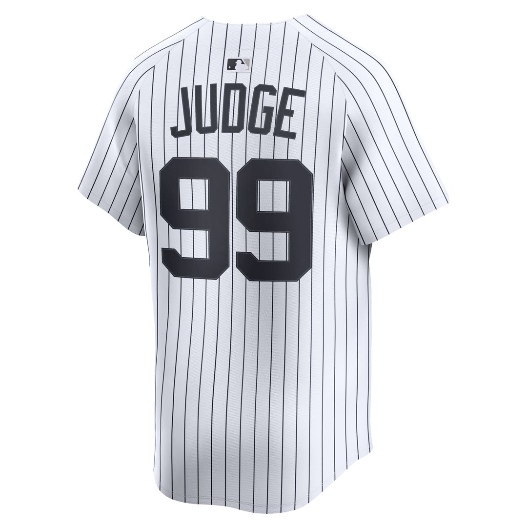 New York Yankees Aaron Judge Home Limited Jersey - White