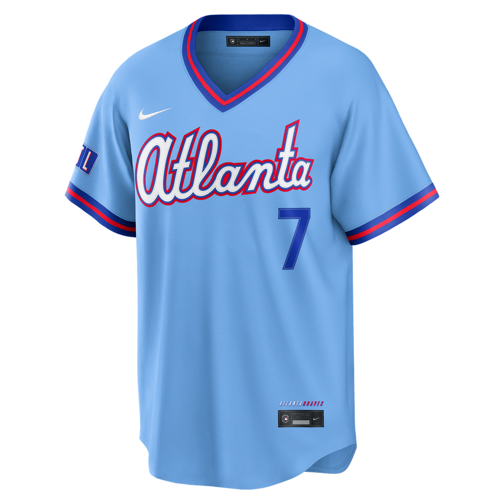 Atlanta Braves Ha - Seong Kim 2026 City Connect Stadium Jersey - Powder Blue