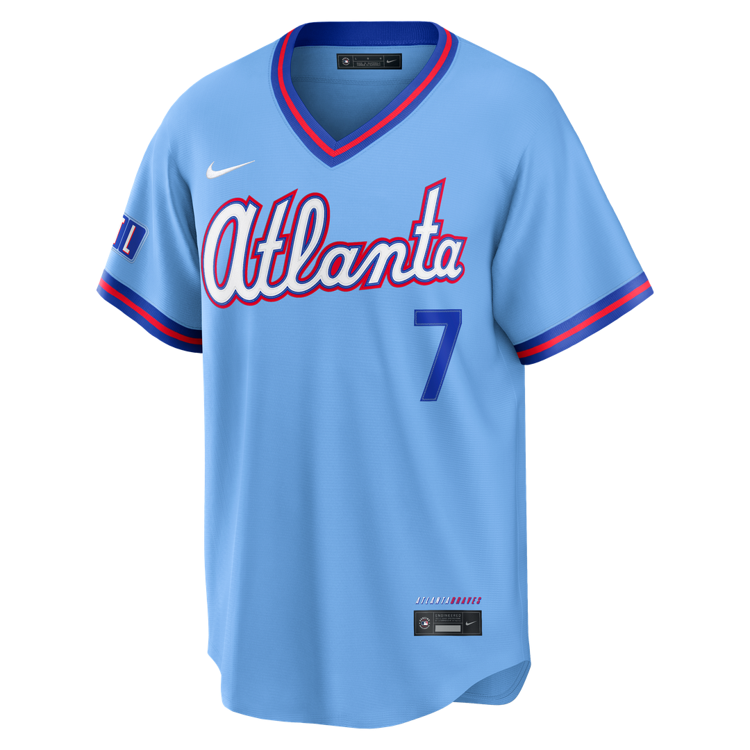Atlanta Braves Ha - Seong Kim 2026 City Connect Stadium Jersey - Powder Blue