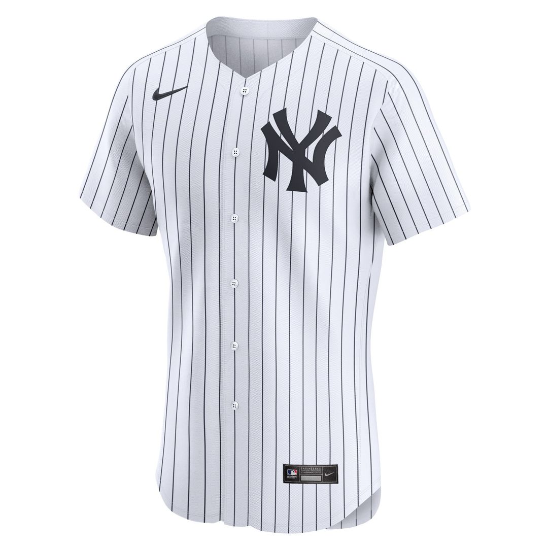 New York Yankees Anthony Volpe Home Elite Jersey - White