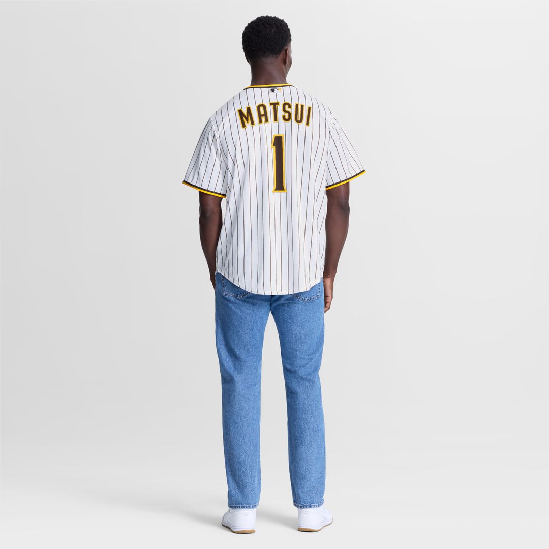 San Diego Padres Yuki Matsui Home Replica Jersey - White