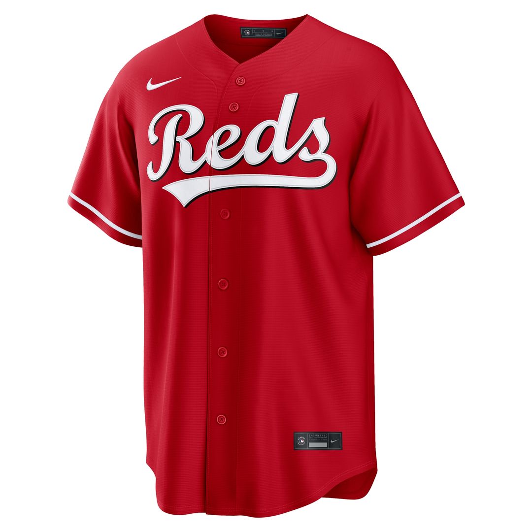 Cincinnati Reds Elly De La Cruz Road Replica Jersey - Gray