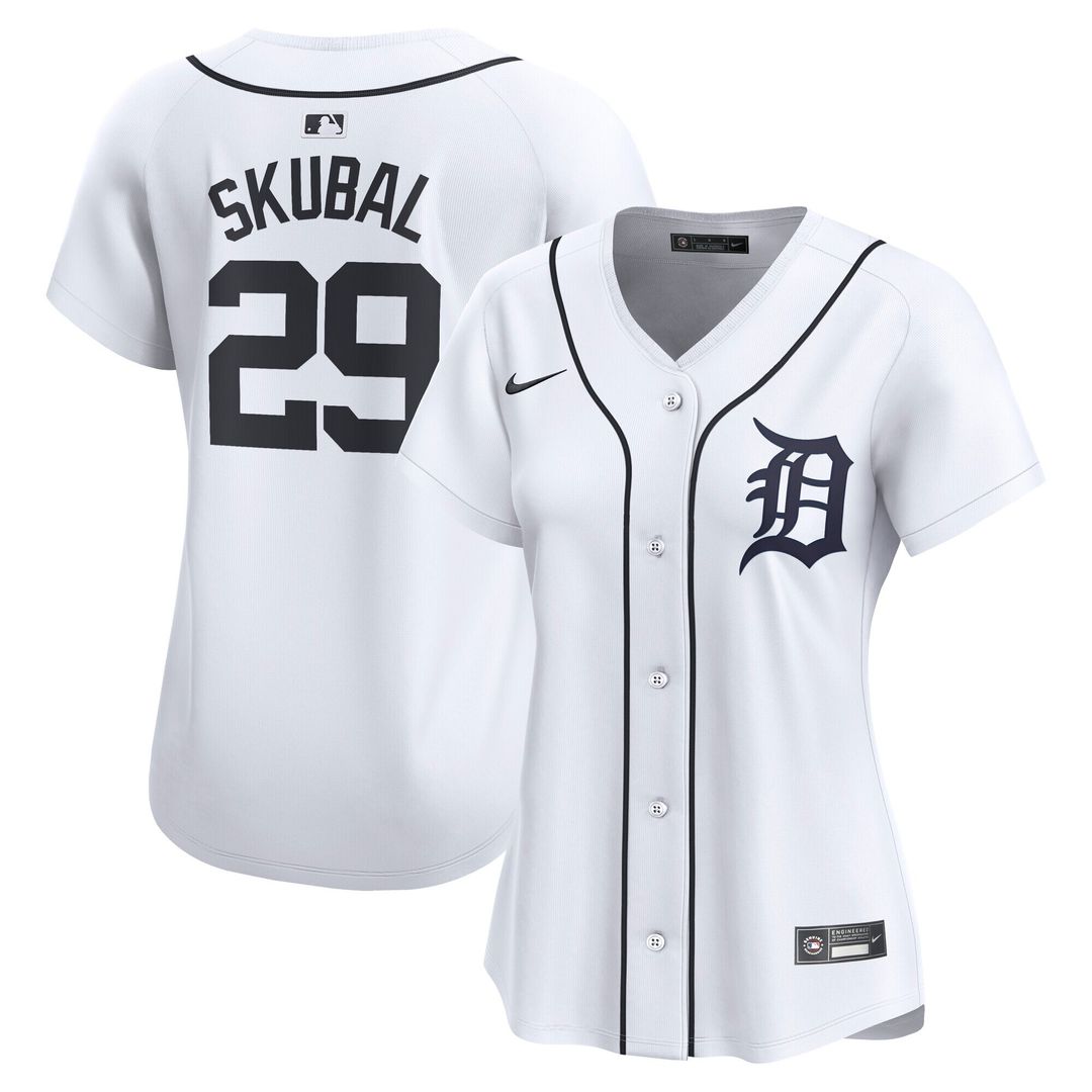 Detroit Tigers Tarik Skubal Women's Limited Jersey - White