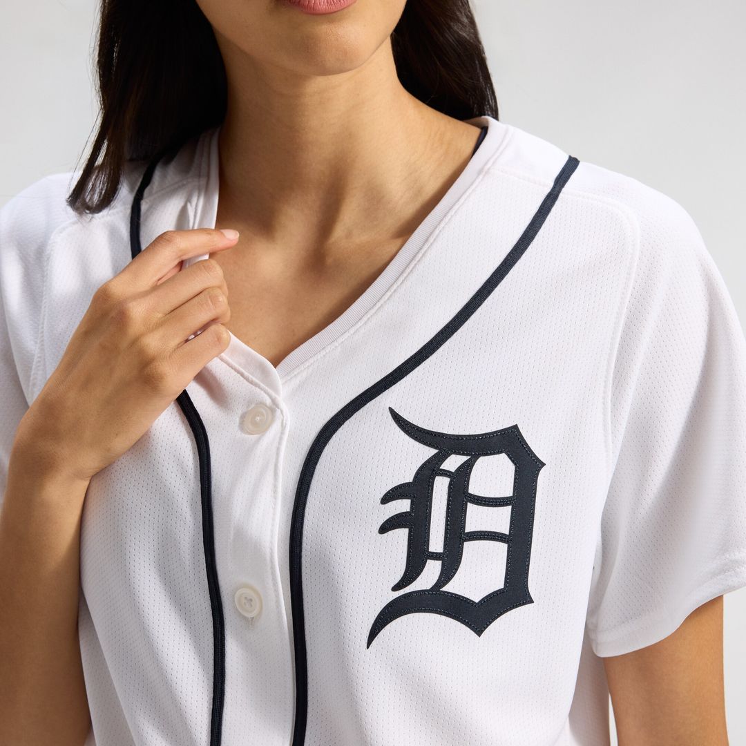 Detroit Tigers Women's Home Limited Jersey - White