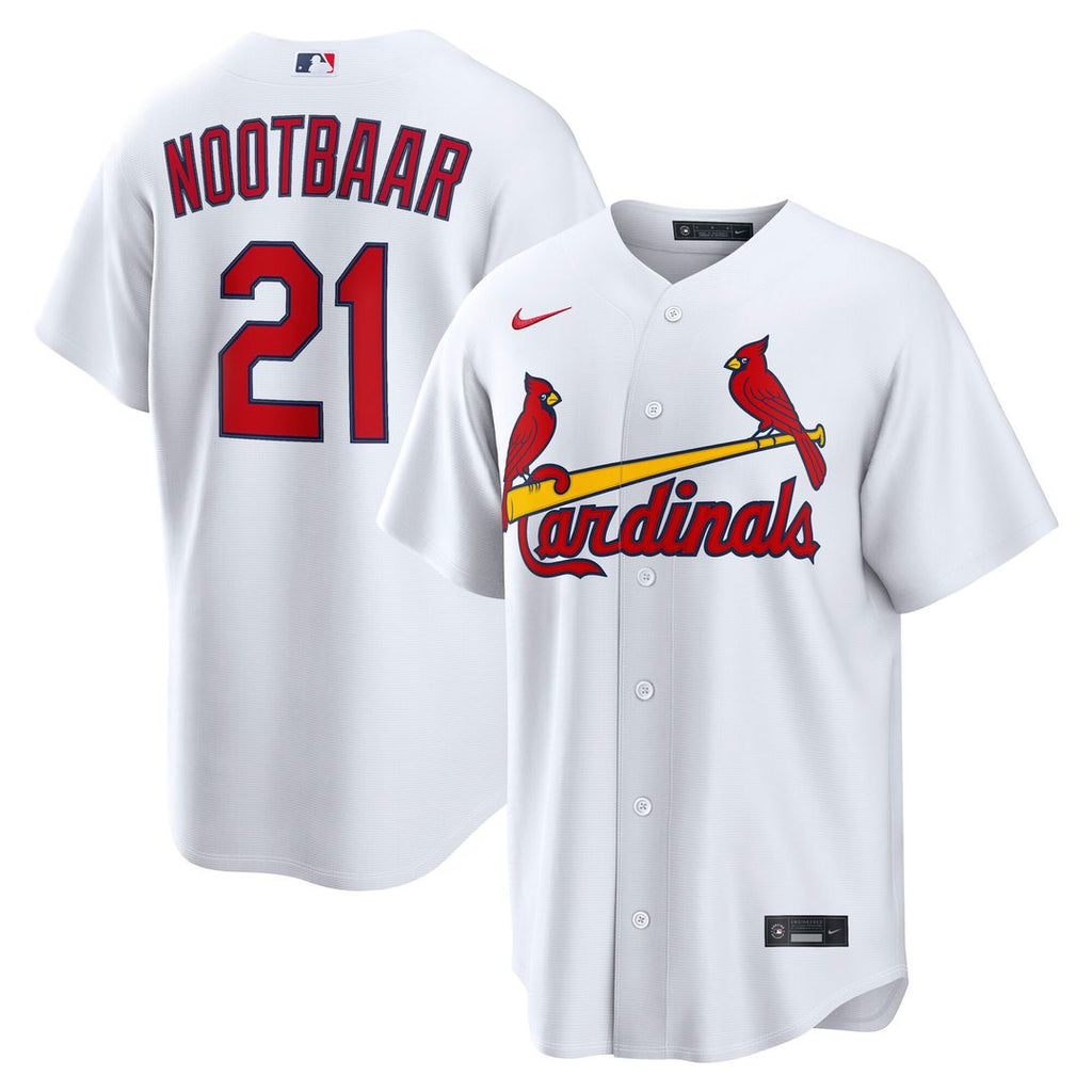 St. Louis Cardinals Lars Nootbaar Home Replica Jersey - White