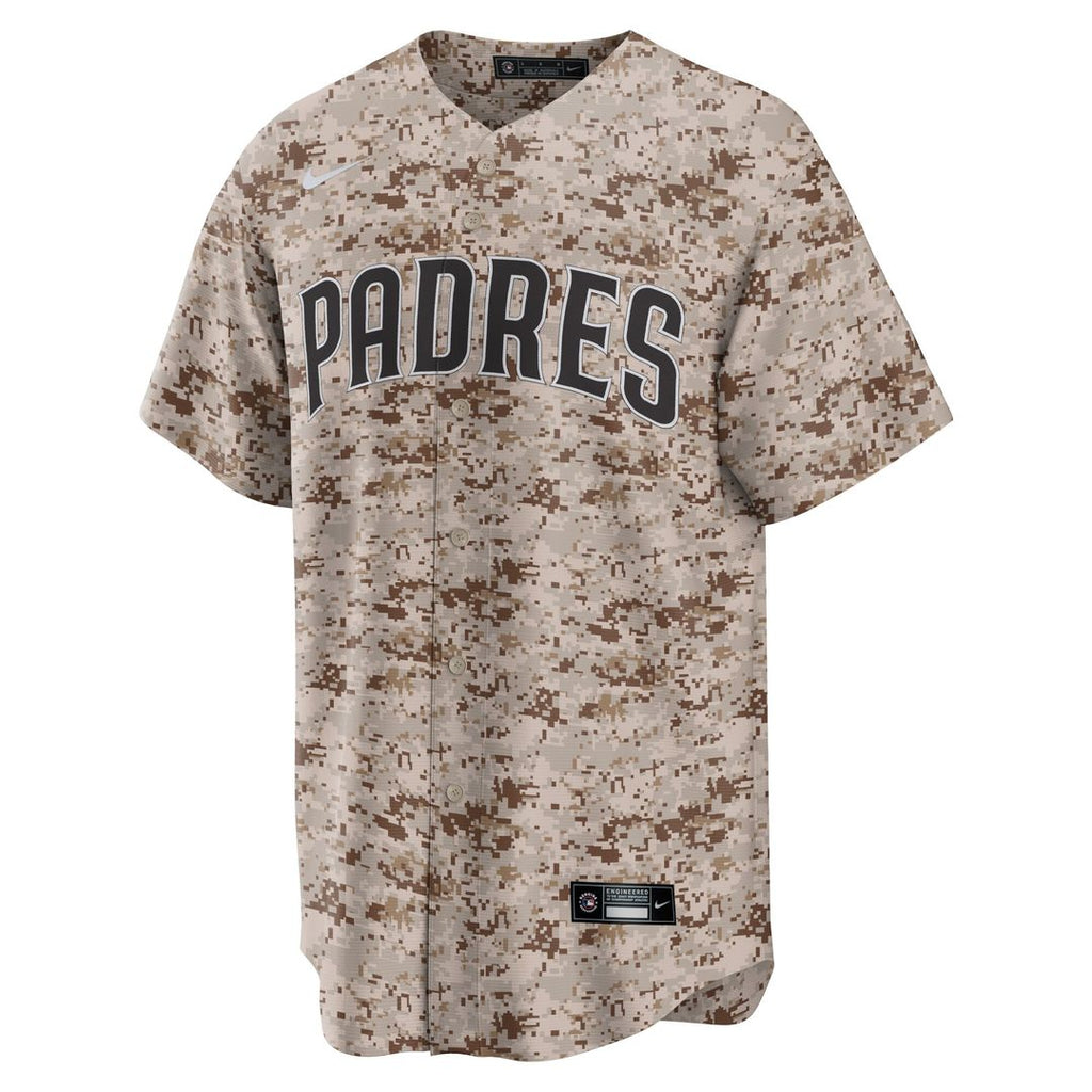 San Diego Padres Joe Musgrove USMC Alternate Replica Jersey - Camo