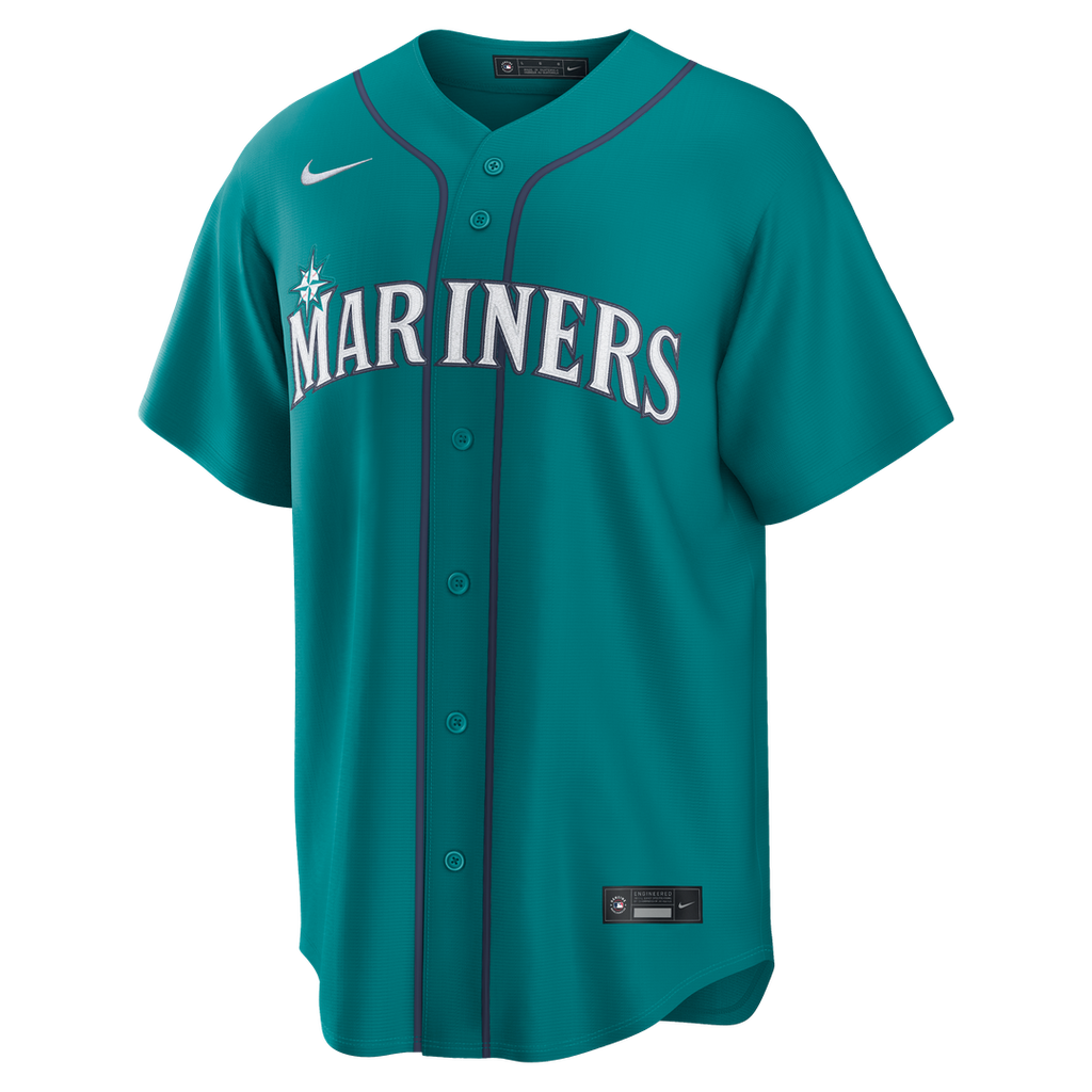 Seattle Mariners Julio Rodríguez Alternate Replica Jersey - Teal