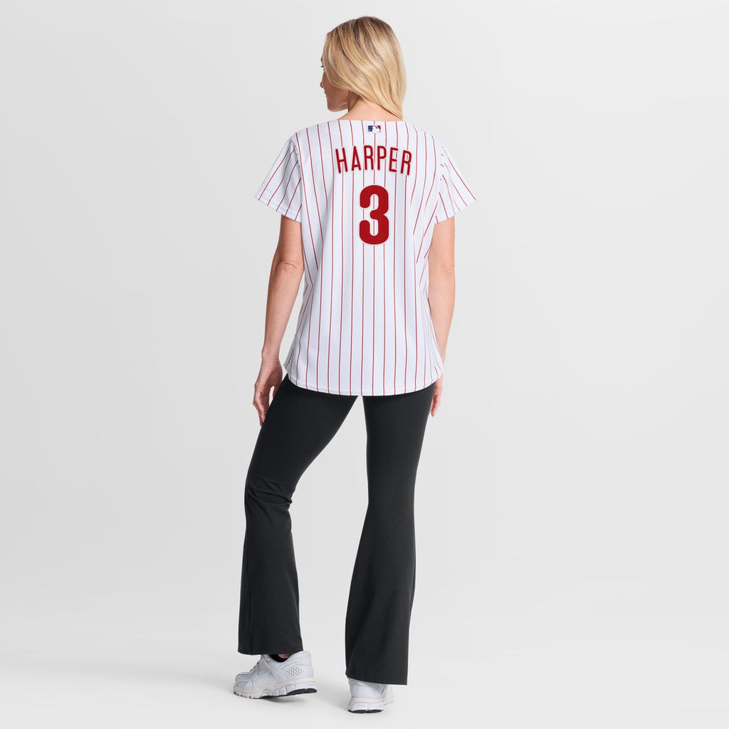 Philadelphia Phillies Bryce Harper Women's Home Replica Jersey - White