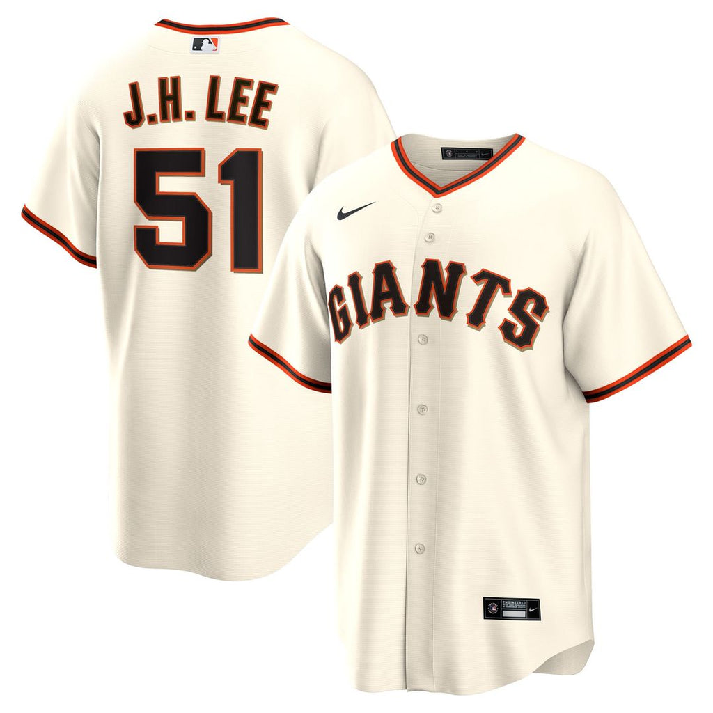 San Francisco Giants Jung Hoo Lee Home Replica Jersey - Cream