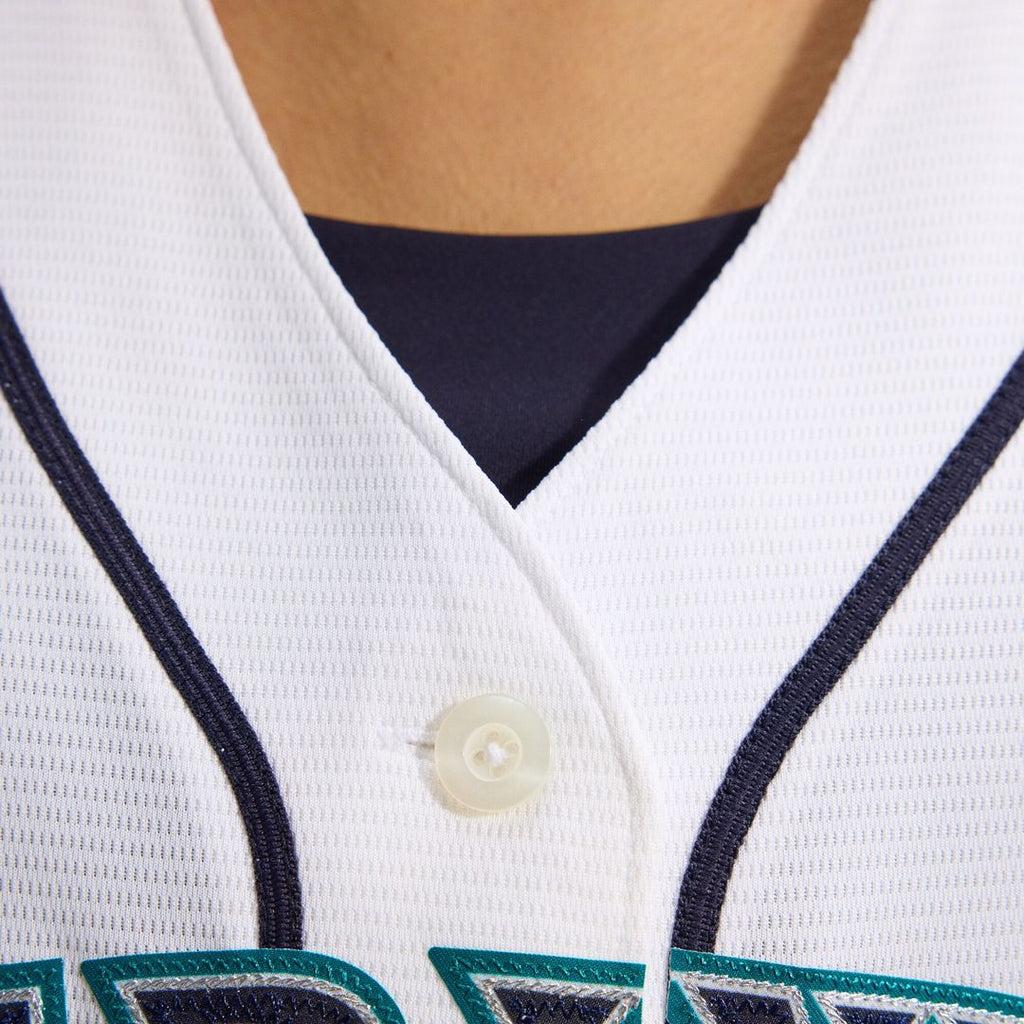 Seattle Mariners Cal Raleigh Women's Home Replica Jersey - White