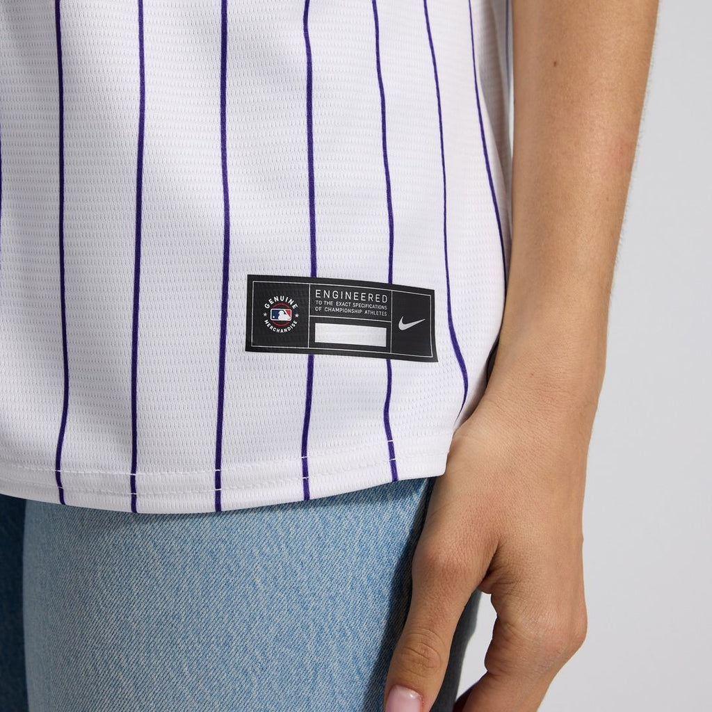 Colorado Rockies Women's Home Replica Team Jersey - White