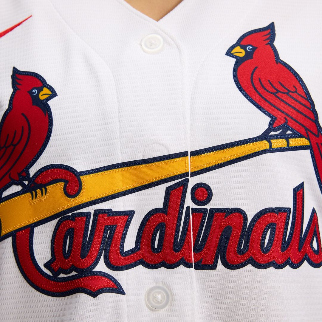 St. Louis Cardinals Women's Home Replica Team Jersey - White