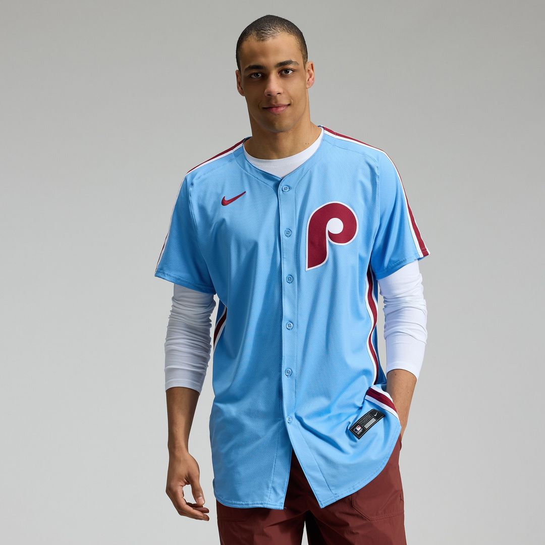 Philadelphia Phillies Alternate Elite Jersey - Light Blue