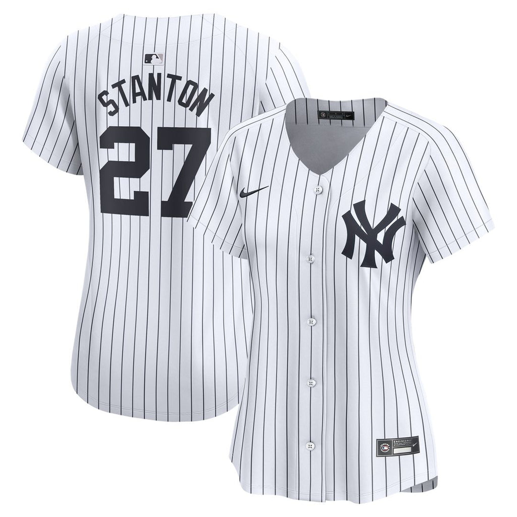 New York Yankees Giancarlo Stanton Women's Home Limited Jersey - White