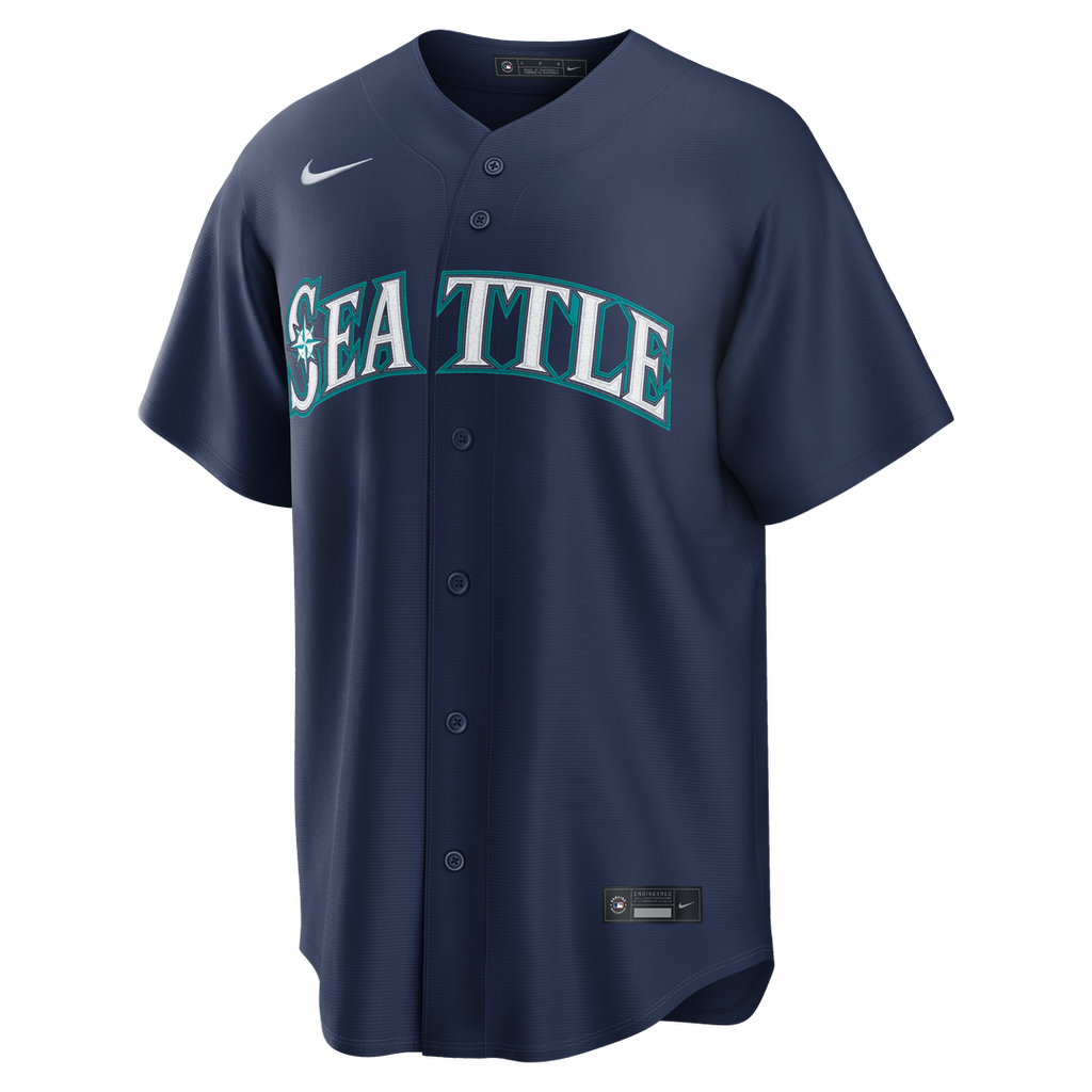Seattle Mariners Cal Raleigh Home Replica Jersey - White