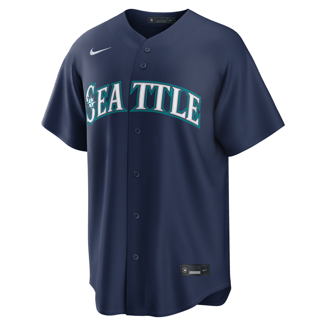Seattle Mariners Cal Raleigh Home Replica Jersey - White