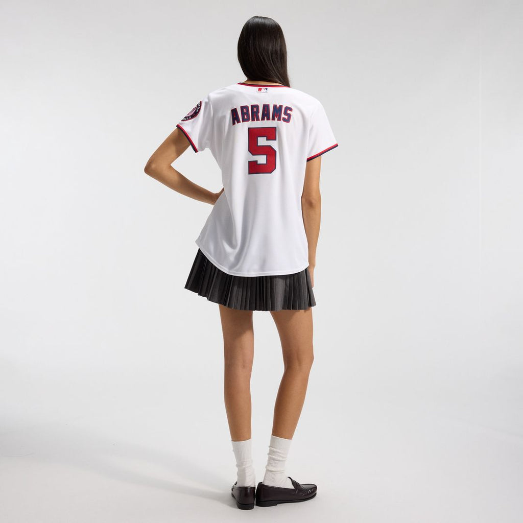 Washington Nationals CJ Abrams Women's Home Replica Jersey - White