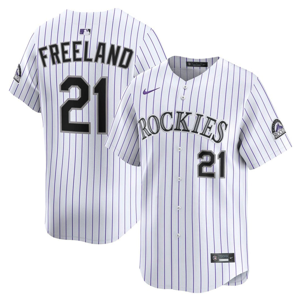 Colorado Rockies Kyle Freeland Home Limited Jersey - White