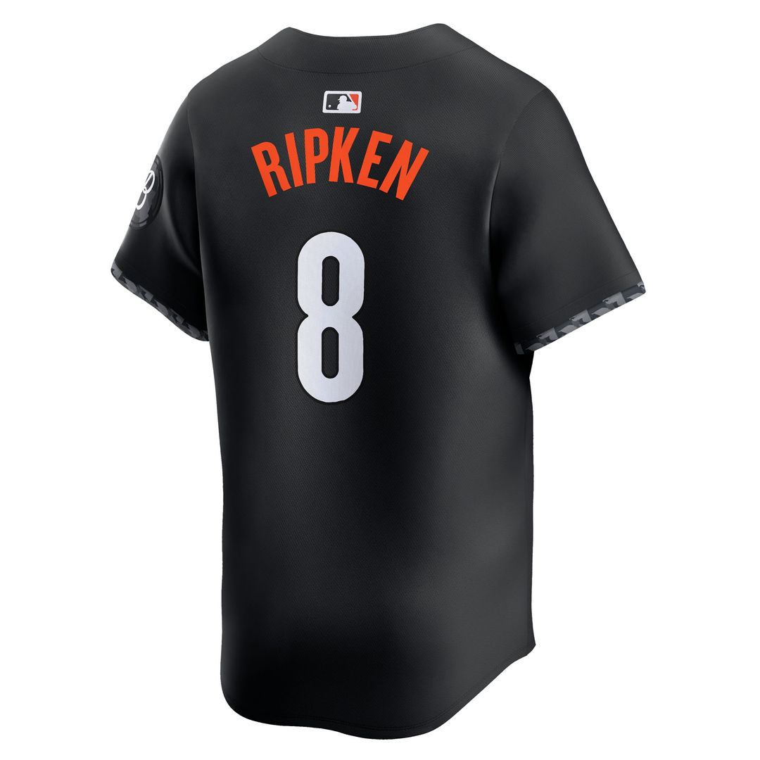 Baltimore Orioles Cal Ripken Jr. City Connect Limited Jersey - Black