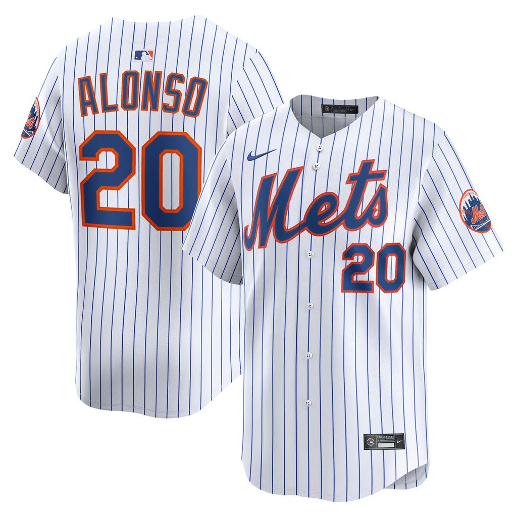 New York Mets Pete Alonso Home Limited Jersey - White