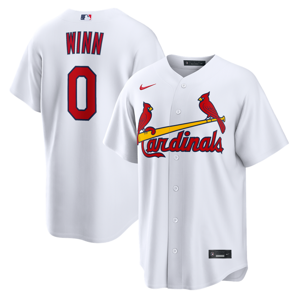 St. Louis Cardinals Masyn Winn Home Replica Jersey - White