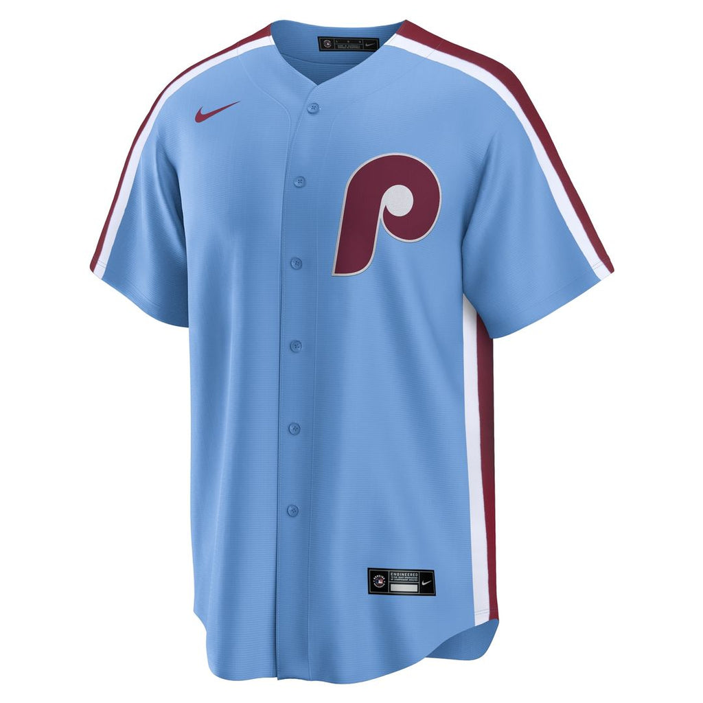 Philadelphia Phillies Kyle Schwarber Alternate, 1st Replica Jersey - Light Blue