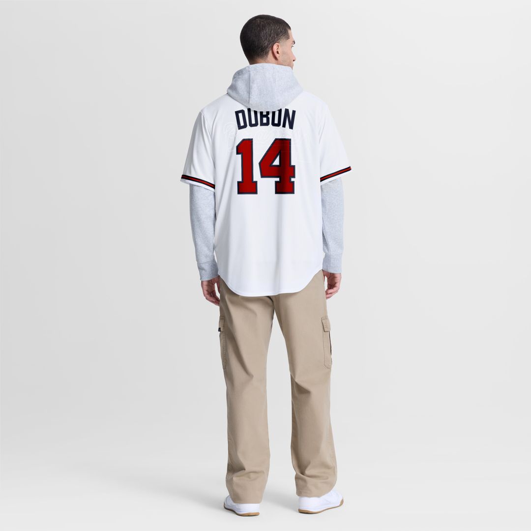Atlanta Braves Mauricio Dubón Home Replica Jersey - White