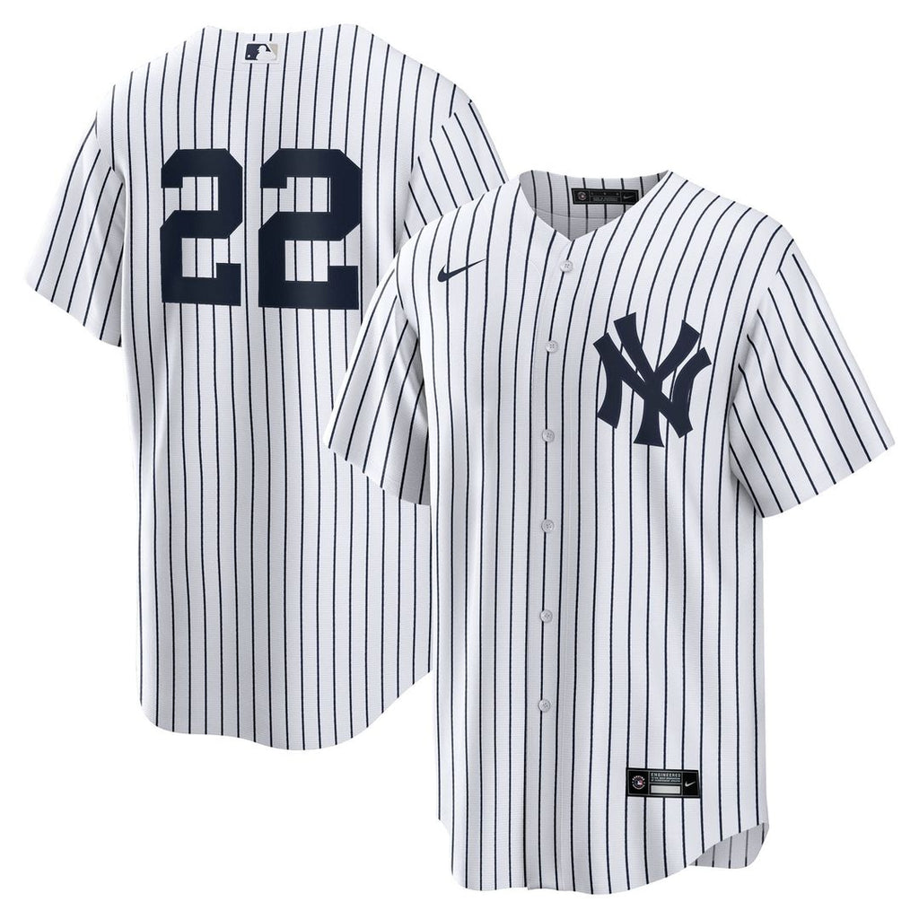 New York Yankees Ben Rice Home Replica Jersey - White