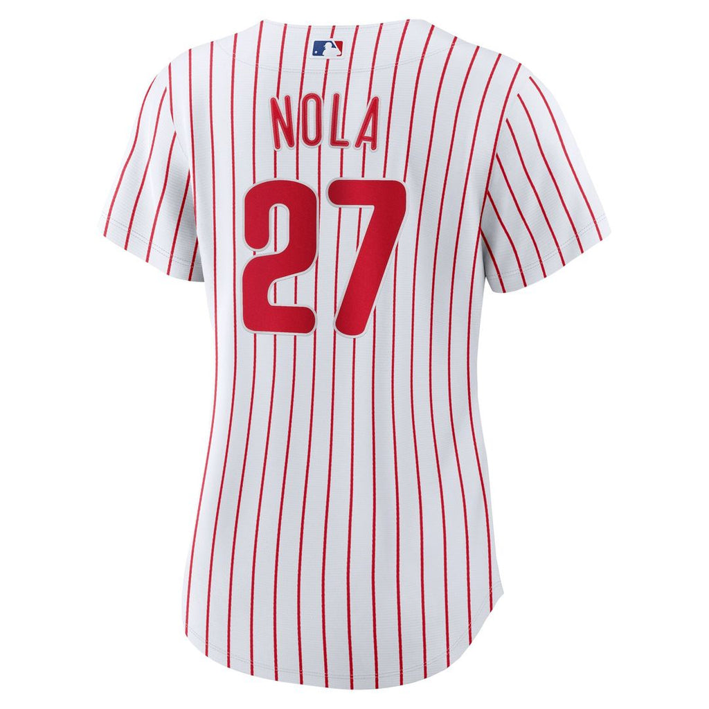 Philadelphia Phillies Aaron Nola Women's Home Replica Jersey - White