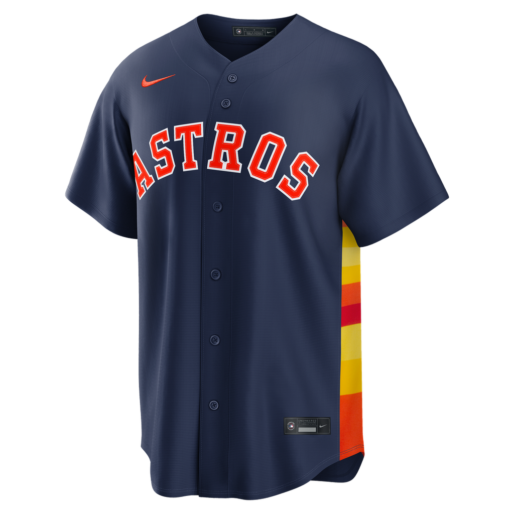 Houston Astros Jose Altuve Alternate 2 Replica Jersey - Navy