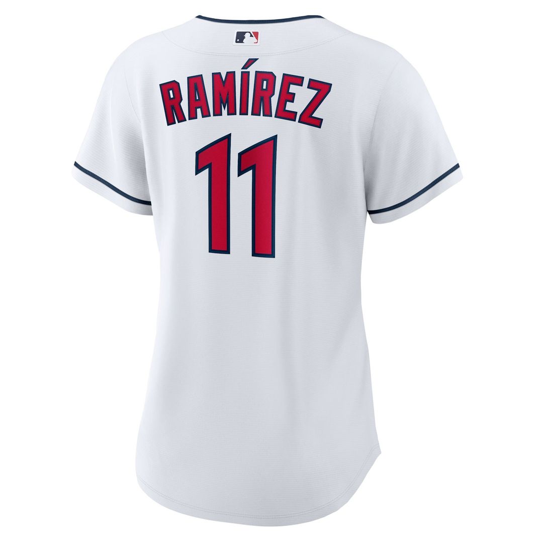 Cleveland Guardians Jose Ramirez Women's Home Replica Jersey - White