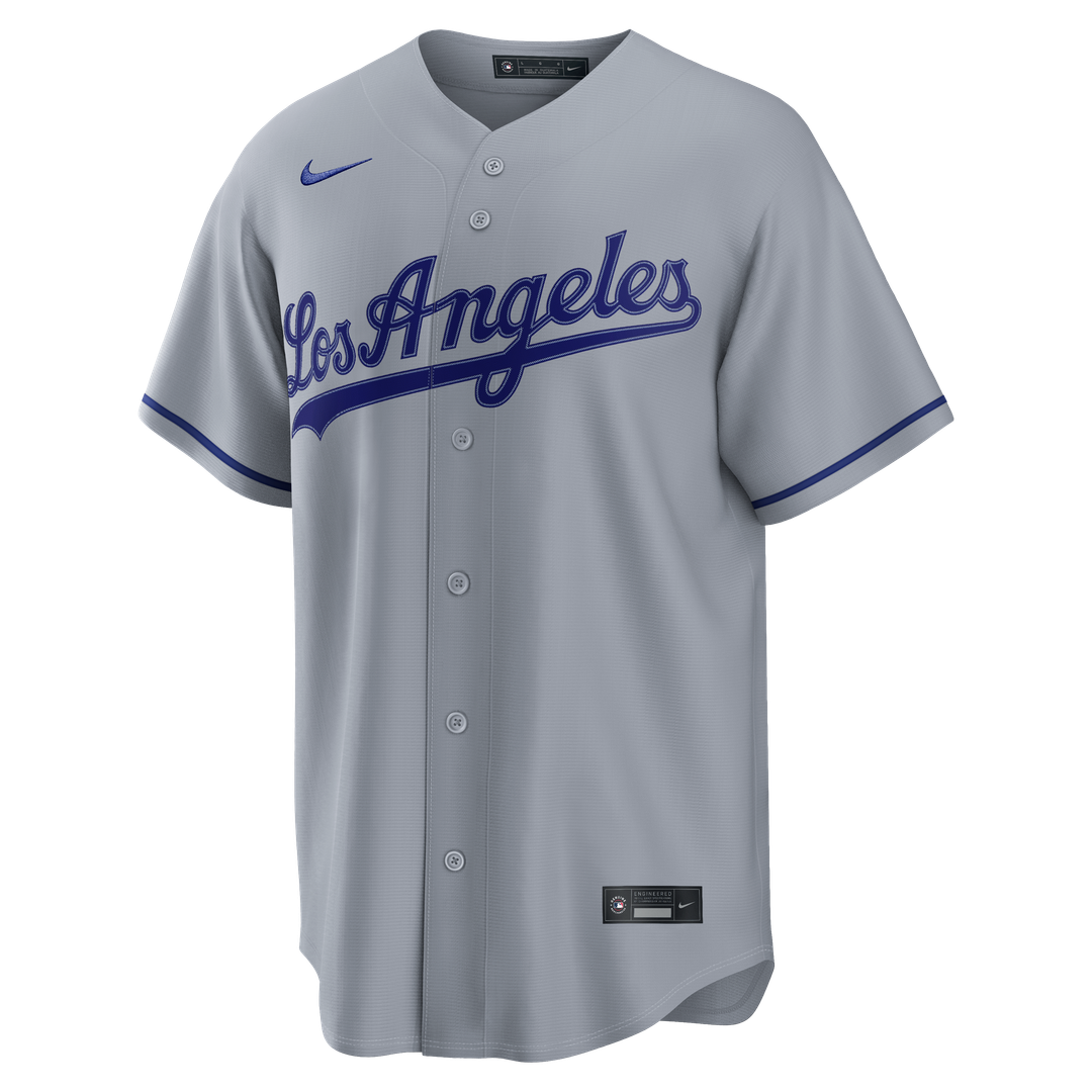 Los Angeles Dodgers Kyle Tucker Road Replica Jersey - Gray