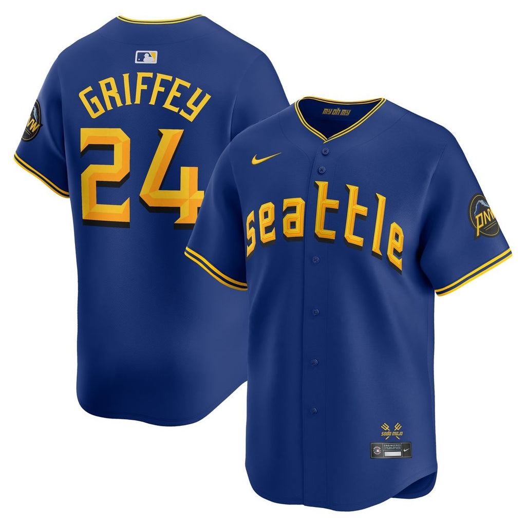 Seattle Mariners Ken Griffey Jr. City Connect Retired Limited Jersey - Royal