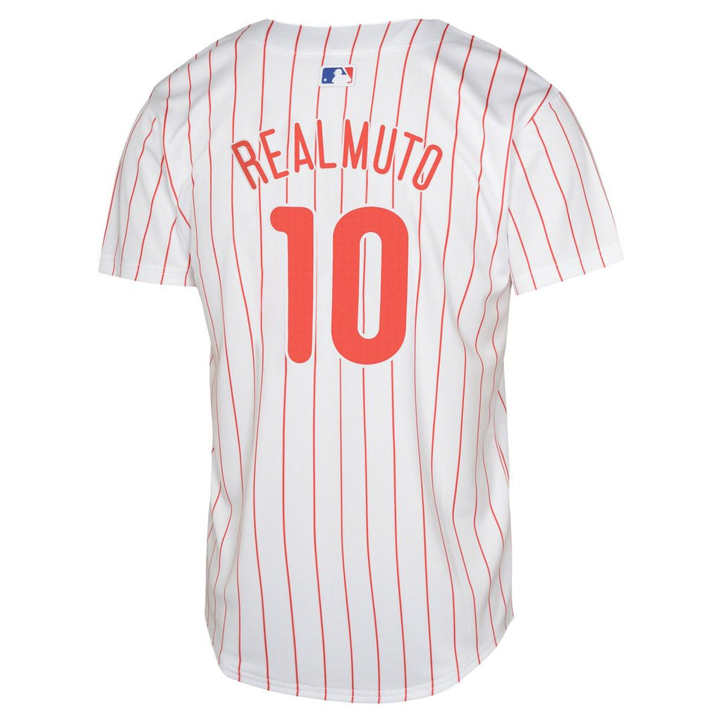 Philadelphia Phillies J.T. Realmuto Youth Home Limited Jersey - White