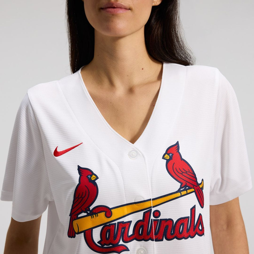 St. Louis Cardinals Women's Home Replica Team Jersey - White