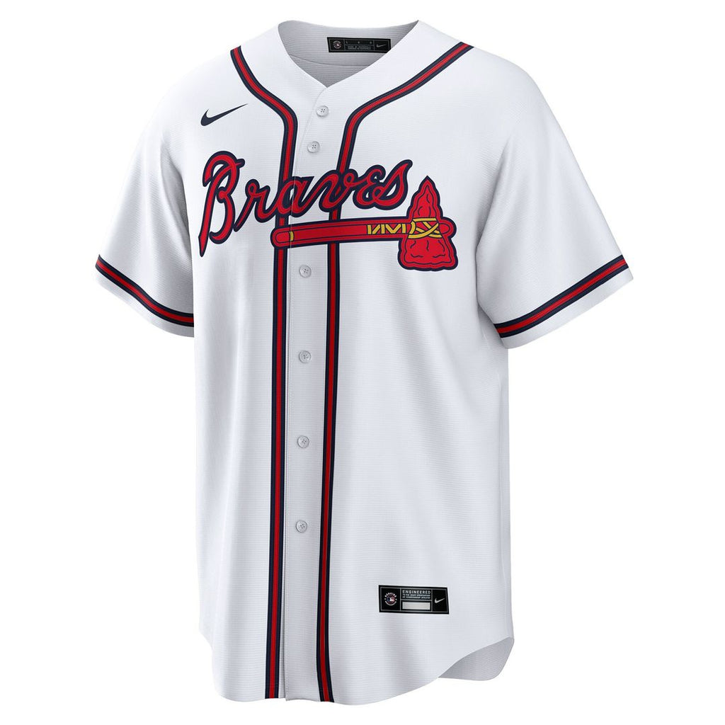Atlanta Braves Joe Jiménez Home Replica Jersey - White