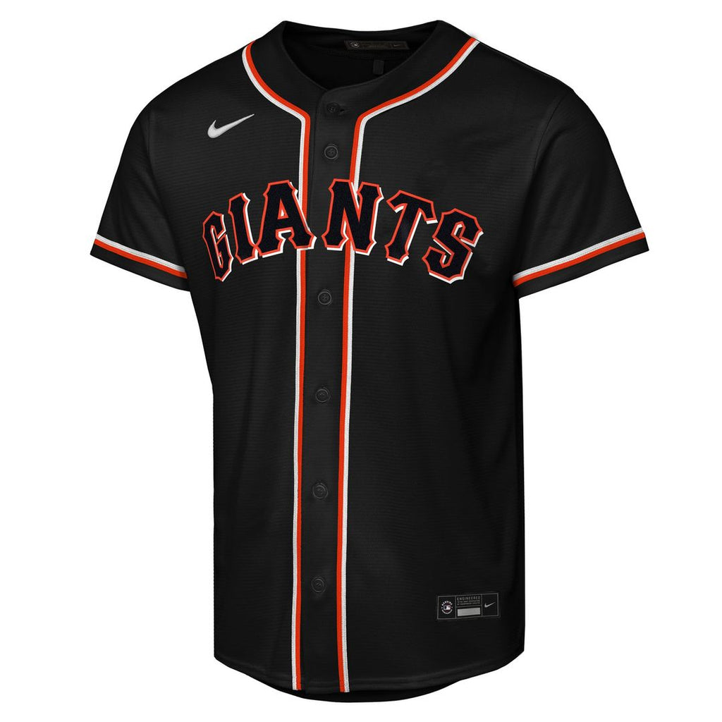 San Francisco Giants Matt Chapman Youth Fashion Replica Jersey - Black