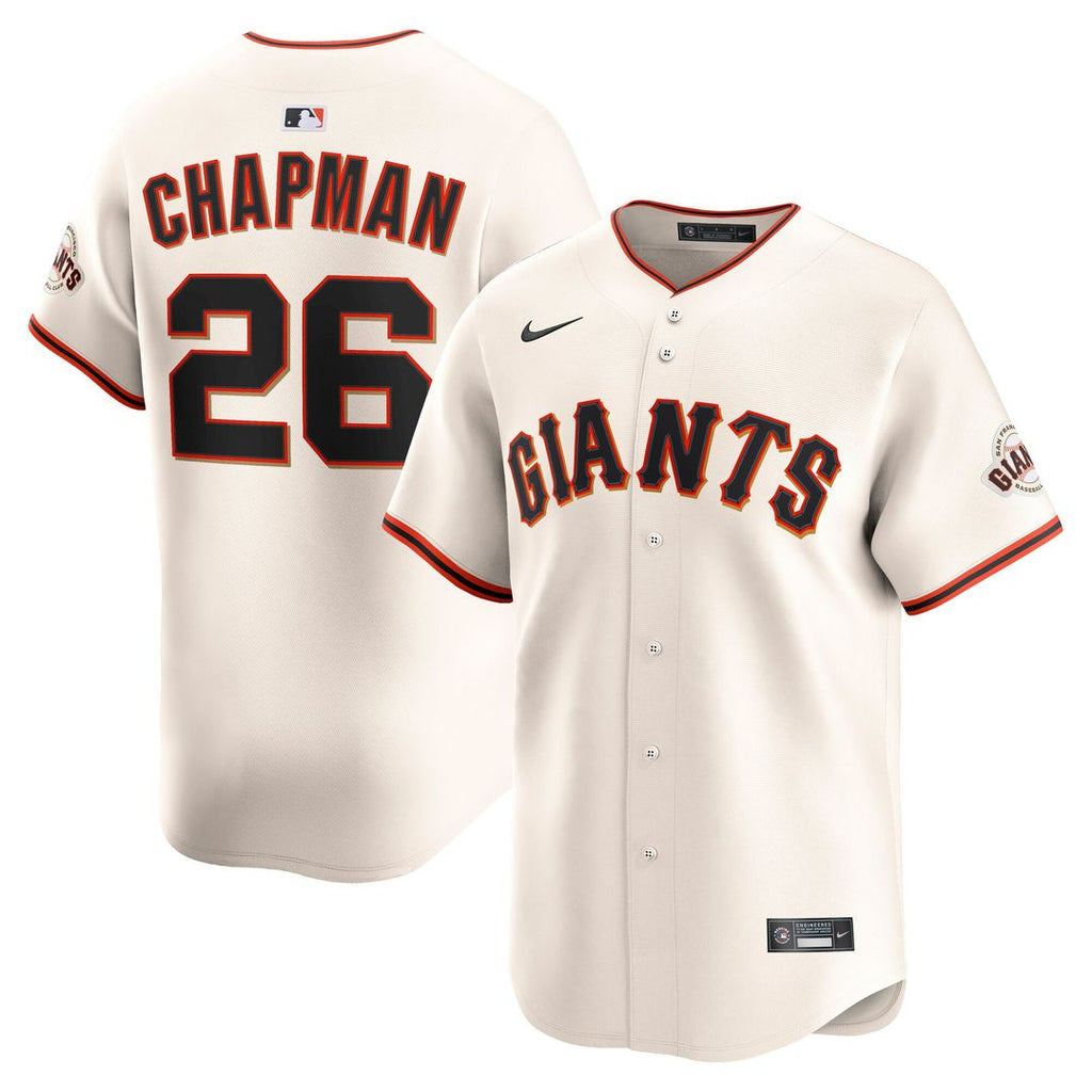 San Francisco Giants Matt Chapman Home Limited Jersey - Cream